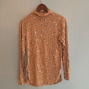 Thyme Maternity Floral Long Sleeve Top